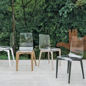 Sedie Polipropilene e Metacrilato