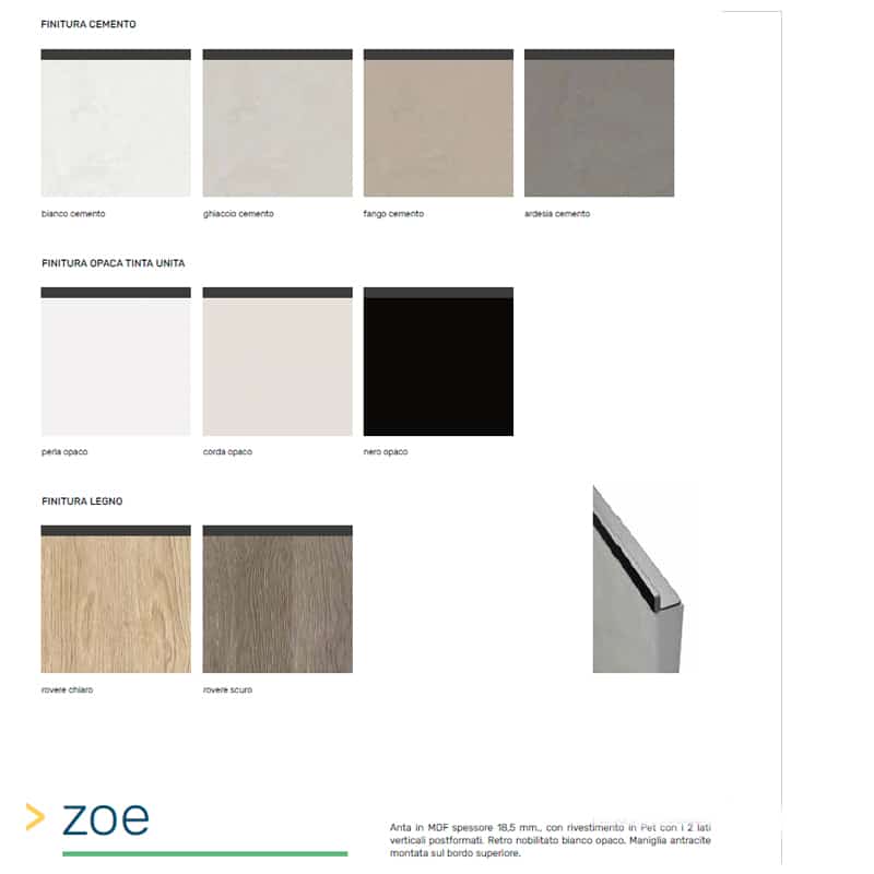 3 Bianco cemento, finitura in cement o effetto moderno ideale per mobili e superfici di design.