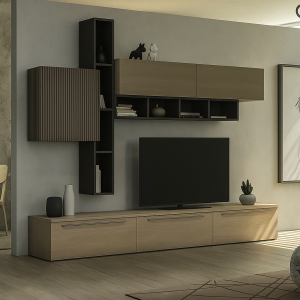 Parete attrezzata TAGO CANNETTATO